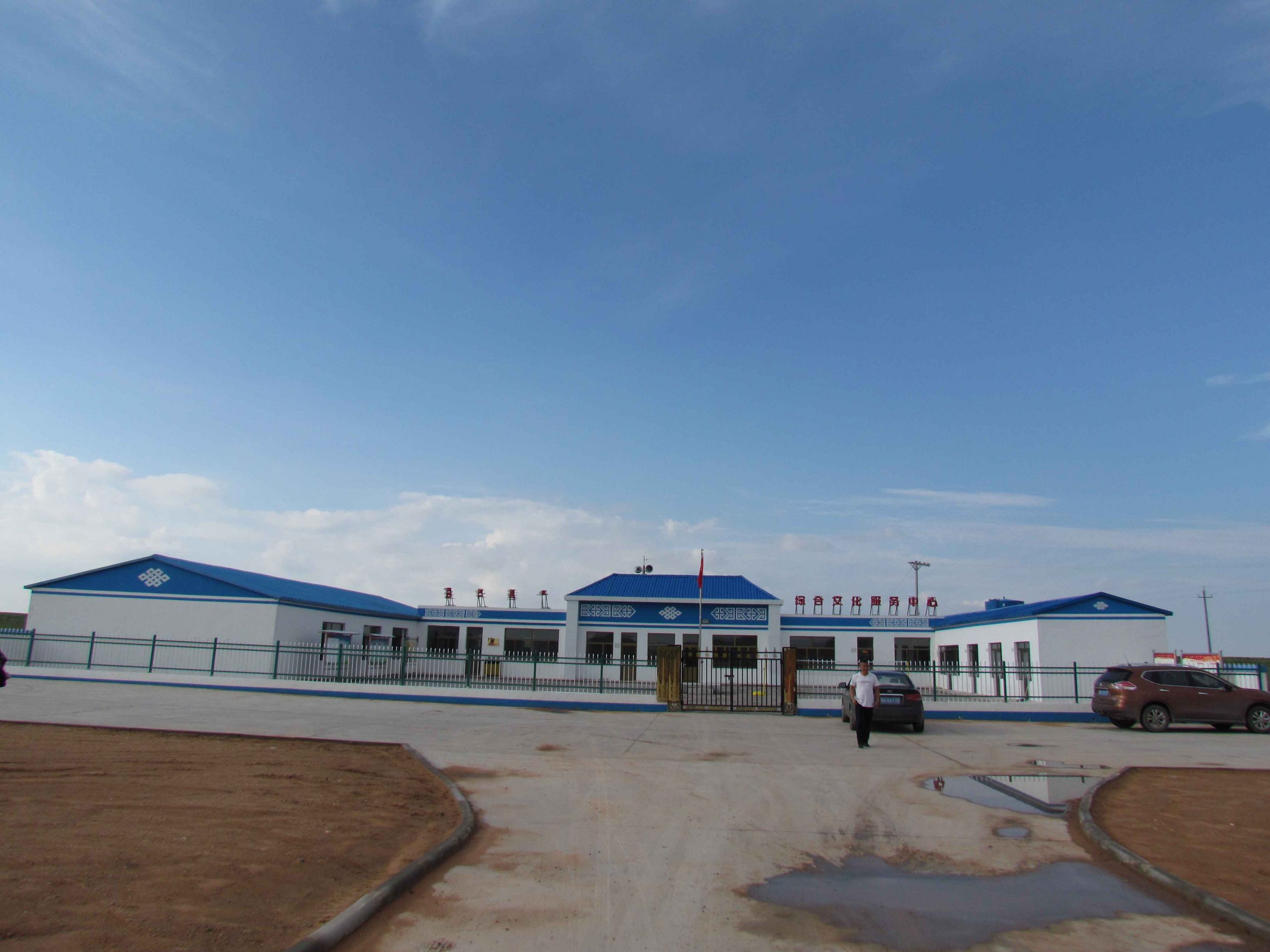 2016年棋盘井镇新建文化室